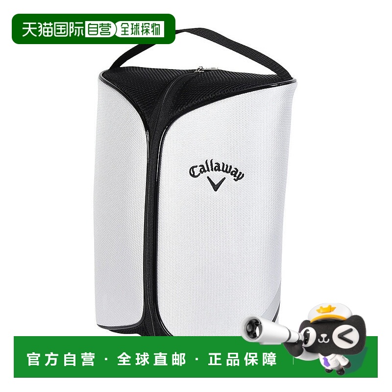 日本直邮CALLAWAY 高尔夫运动鞋包 5925049 白银色