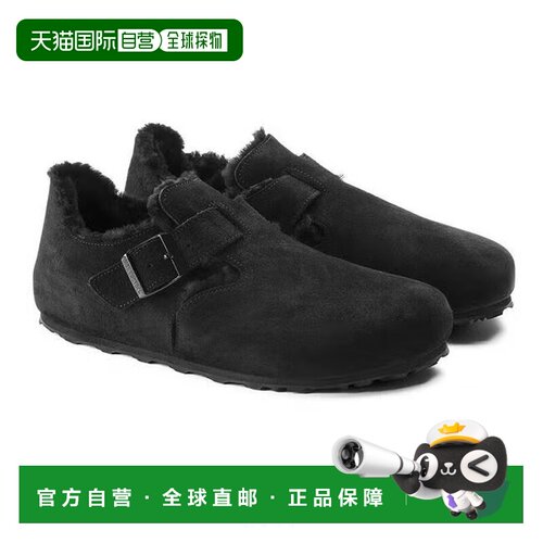 日本直邮Birkenstock 伯肯斯托克伦敦羊羔毛LEVE麂皮/毛皮（窄版