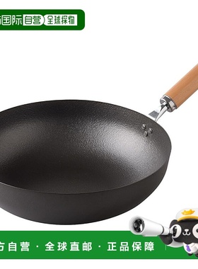 【日本直邮】Arnest【日本制】铁制煎锅 IH对应 28cm 深型 A-7813