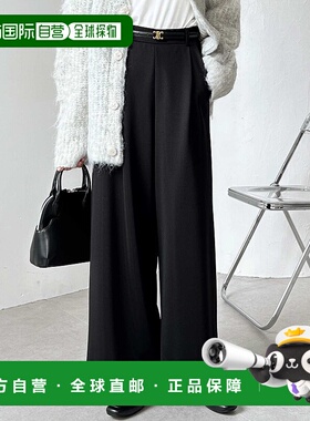 1h可退 日本直邮GeeRA 女士美腿修身拉伸宽松裤 204143线上裤子