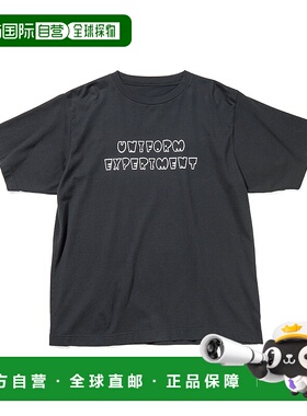 1h可退 日本直邮uniform experiment男士UE标志圆领T恤 UE240016