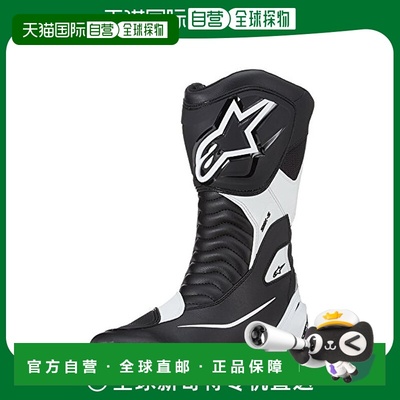 【日本直邮】Alpinestars 摩托车靴 SMX-S 黑色/白色 42（26.5 厘