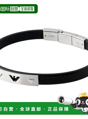 日本直邮EMPORIO ARMANI 手链 带皮革手链 EGS2411040阿玛尼胸针