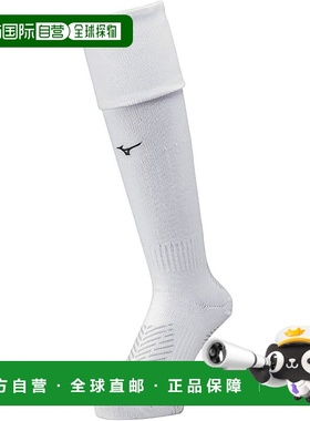 【日本直邮】Mizuno美津浓 足球长袜 P2MX2501 白色 23-25cm
