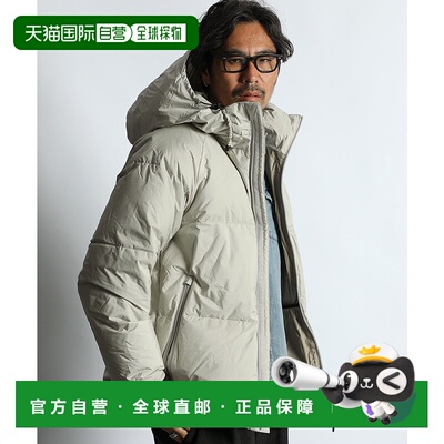 1h可退 日本直邮NANGA男装日本製AURORA-TEX羽绒外套 半拉链设计