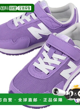 日本直邮New Balance PV323 CC 运动鞋紫色尺码 17-21.5 厘米儿童