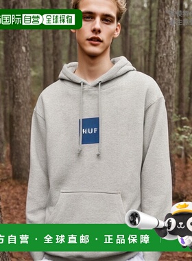日本直邮HUF 大衣连帽衫盒男士女士中性 HUF PF00573运动夹克
