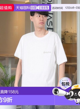 日本直邮Quiksilver 男士 TYPEFACE ST 半袖T恤 [25SPQST251008WH