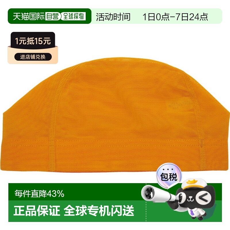 日本直邮SWANS 网帽中号青少年/女士游泳游泳帽子SA61M-OR女士