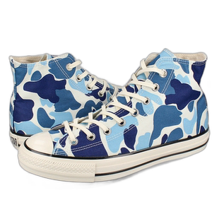 日本直邮匡威 All Star US 83 Camo CL HI 男式女式运动鞋高帮 BL