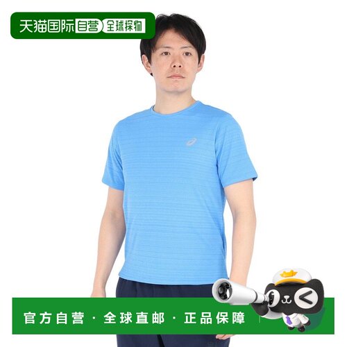 日本直邮Asics ASICS亚瑟士男士跑步单点短袖T恤 2013A361.400
