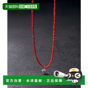 珊瑚红心形项链 女士 URA62PD101吊坠 日本直邮decor 1h可退