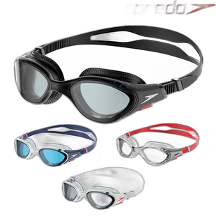 日本直邮 SPEEDO 游泳 Biofuse Reflex 透明镜片带缓冲垫适合健身