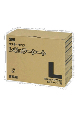 【日本直邮】3M一次性地板干抹布 除尘掸拖把专用 L50片装D/C REG