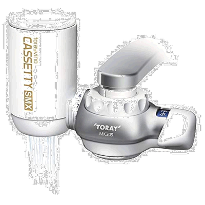 【日本直邮】Toary东丽龙头直连式净水器13项白色9.5×14.7×7.2c