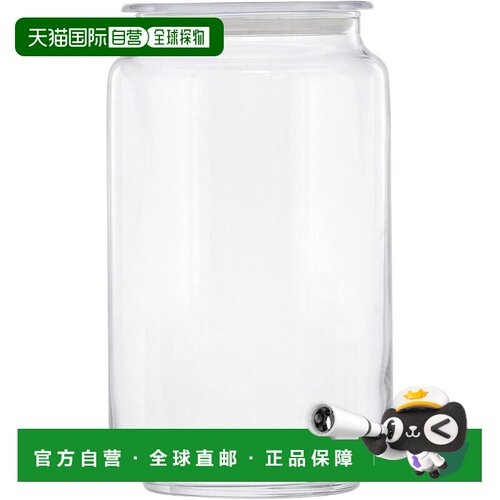 【日本直邮】Bestco玻璃罐储物容器 Pure Jar Rondo 1L ND-5763 L