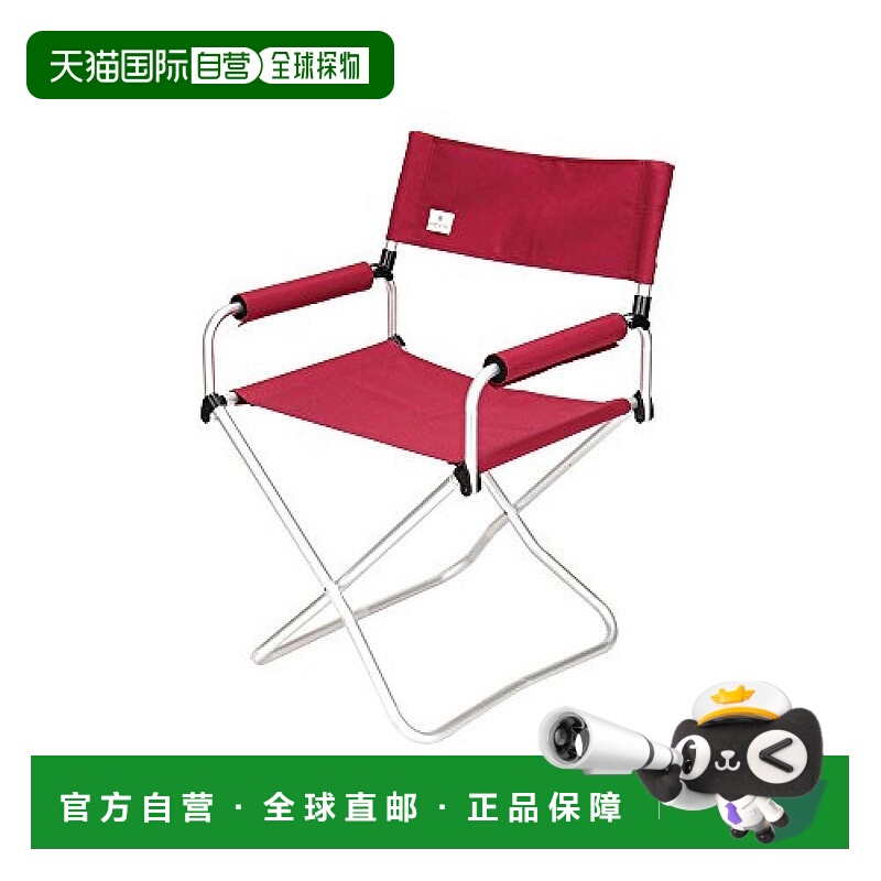 【日本直邮】snow peak 折叠宽椅子 红色 户外 LV-077RD框架座椅