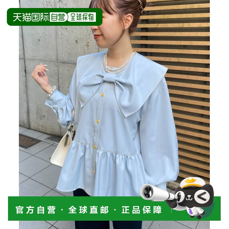 日本直邮CIAOPANIC TYPY 女装 蝴蝶结大领衬衫 TY【付后1h可退】