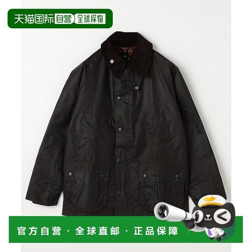 1h可退 日本直邮Barbour男装全棉油蜡夹克BEDALE经典款英产 10592