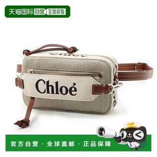 chc23as432l06 手提包 27s 深褐色 BEL 日本直邮Chloe WOODY 腰包