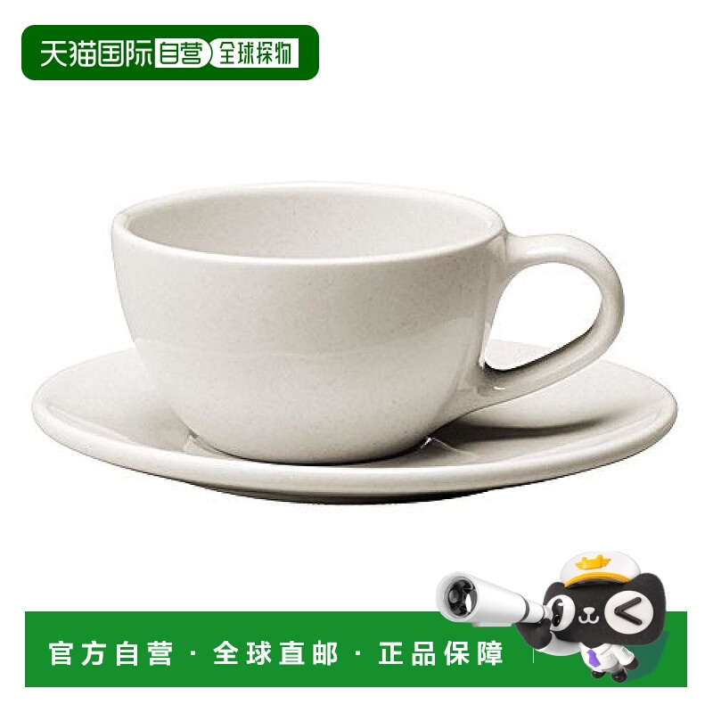 【日本直邮】kinto餐饮具TOPO咖啡杯托盘套装200ml白色23589