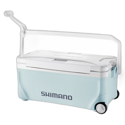 日本直邮Shimano 冷却箱 Spaza Basis 35L 脚轮近海蓝色 NS-D35Y