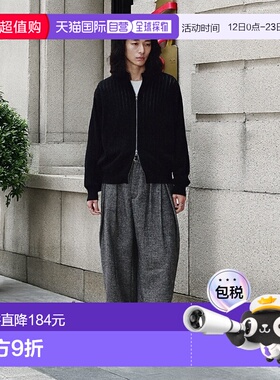 1h可退 日本直邮WYM LIDNM 男装 宽松版型 原创粗花呢 阿尔契西裤