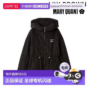 日本直邮LILY BROWN 绗缝羽绒服饰有雏菊吊坠长袖中长款Marikwa