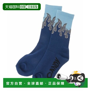 1h可退 日本直邮Candy Stripper 女装 火焰提花 宽松袜 1256905