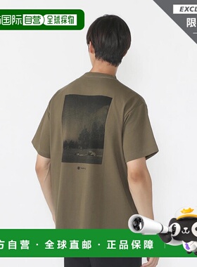 日本直邮Snow Peak-雪峰户外短袖T恤照片S/S印刷T恤ATS24AU703雪