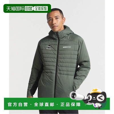 日本直邮Descente AERO CAPSULE 混合后部徽标全拉链连帽衫 DMMWJ