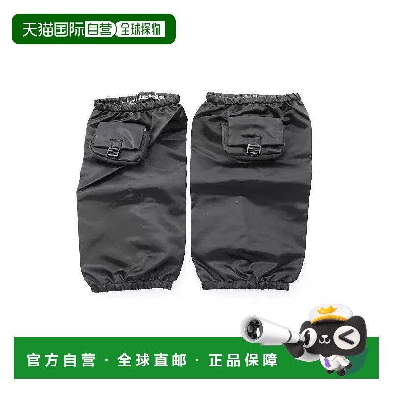 日本直邮中古Fendi芬迪女A级95新Leg warmers暖腿套尼龙其他黑色