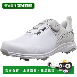 23cm白色4E 51GW22正品 寬SL 高爾夫鞋 日本直郵 Mizuno美津濃