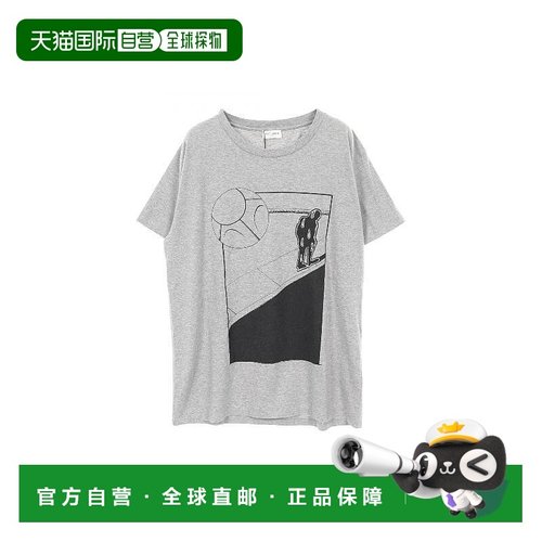 日本直邮中古YSL圣罗兰男S级99新SAINT LAURENT PARIS圣罗兰棉上