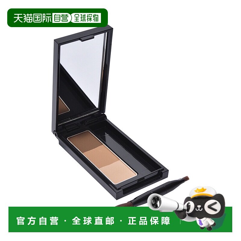 日本直邮KATE凯朵三色立体眉粉自然持久防水防汗鼻影浅棕色 2.2g