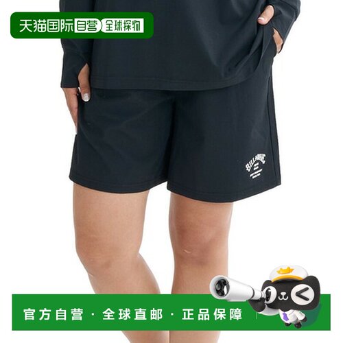 日本直邮BILLABONG（女士）冲浪短裤 BF01C869 黑色裙裤沙滩裤