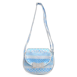 日本直邮【日本直邮】Colorful Candy Style斜挎包 浅蓝/蝴蝶结N2