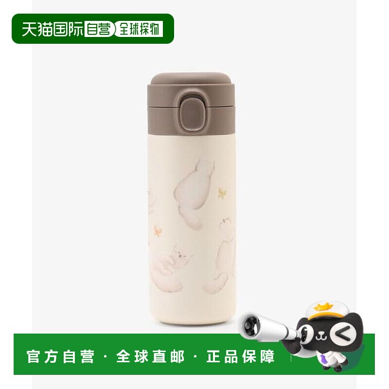 日本直邮Afternoon Tea 猫咪 一键开合水杯 340ml图片