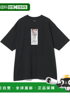 1h可退 日本直邮AEBL × BEAMS T 男士宽松版型全棉艺术印花T恤 7
