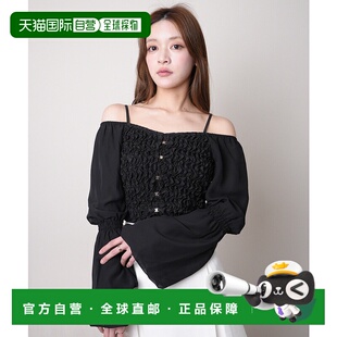 【日本直邮】LIPSERVICE女士衬衫・女用衬衫长袖泡泡袖秋冬女衬衫