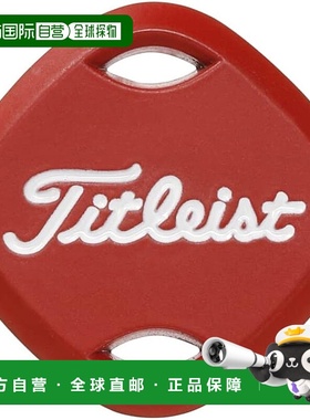 【日本直邮】Titleist SS22 帽夹标记 TA22CCMK RD 红色 男女通用
