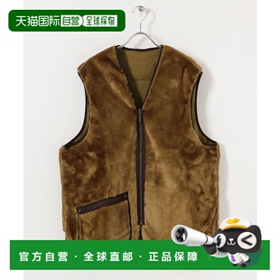 仿羊绒感 男装 短款 马甲 MLI 1h可退 双口袋设计 日本直邮Barbour