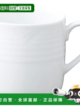 【日本直邮】则武 马克杯 260cc 北极白单品 白色精美瓷器（白色9