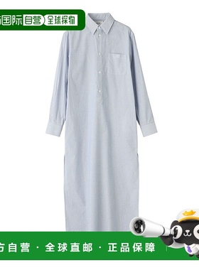 日本直邮CELINE 正装衬衫裙 蓝色 女士 rr08g 0765 01cx新款