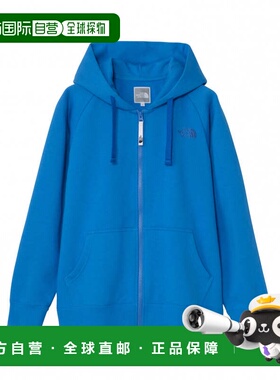 日本直邮THE NORTH FACE 女士户外休闲全拉链连帽卫衣 NTW12442