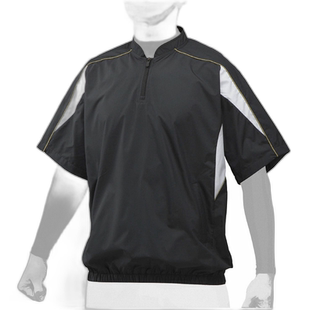 日本直邮MIZUNO 半拉链夹克棒球服装中性男女通用 12JE9V3409