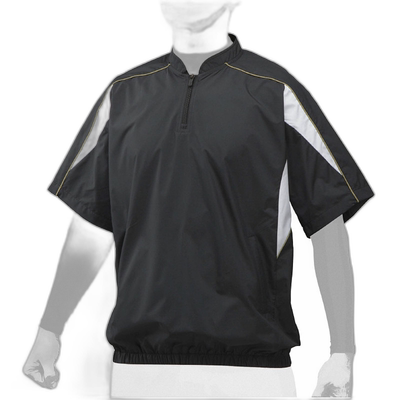 日本直邮MIZUNO 半拉链夹克棒球服装中性男女通用 12JE9V3409