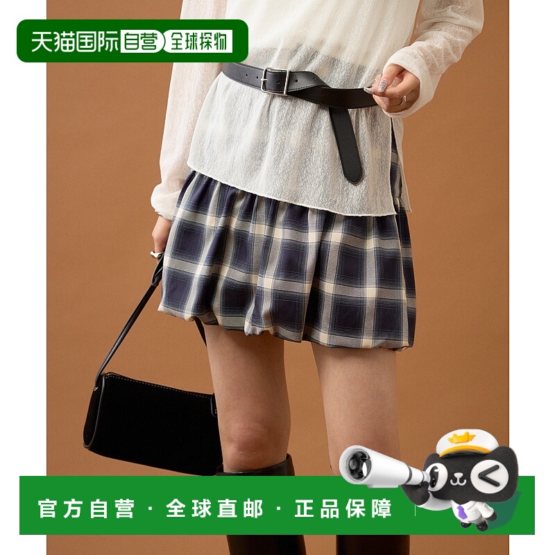 1h可退 日本直邮mystic 女装 可爱百褶裙型半身裙 MYZ1052101A000