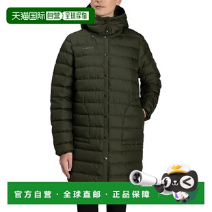 【日本直邮】猛犸象 长款羽绒服 亚洲版女款 海军蓝色 1013-02920