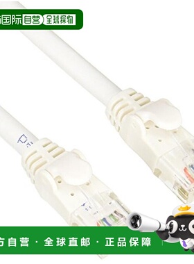 【日本直邮】宜丽客CAT6A电缆电话线放损坏3m白色 LD-GPAYC/WH3